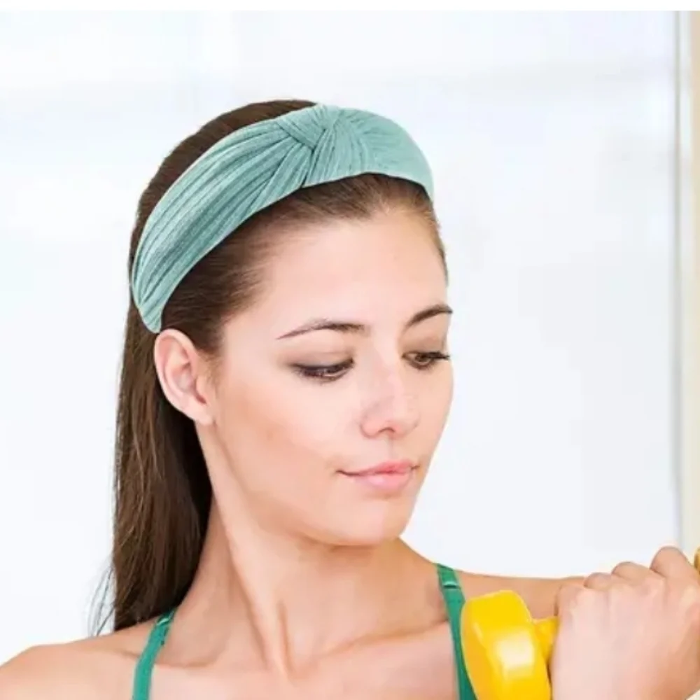 Non-Slip soft fabric knotted headband hair accessories